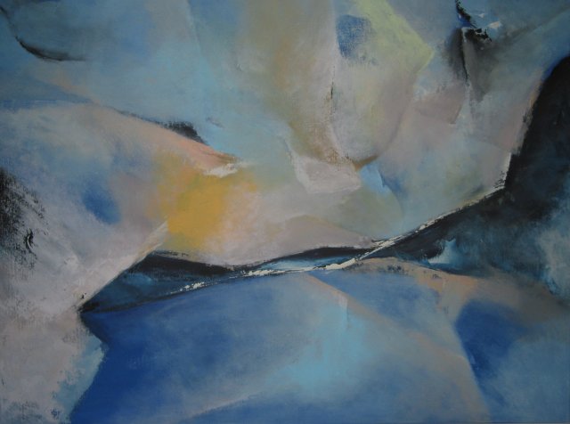 Berglandschaft mit See